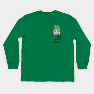 Spike Pocket Tee Kids Long Sleeve T-Shirt